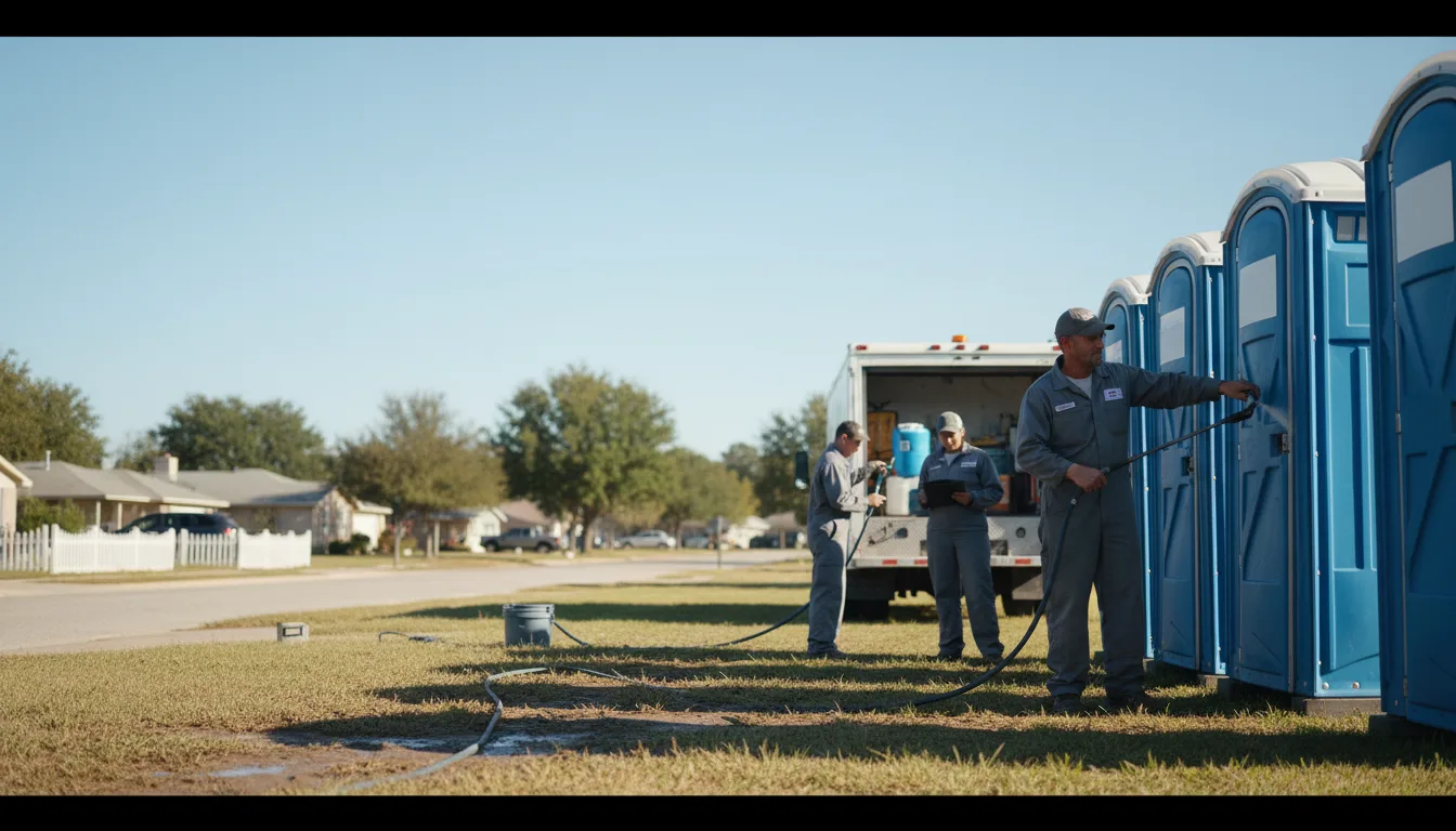 Long-Term Portable Toilet Rental in Mcbrides, MI near me